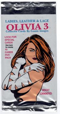 Olivia 3 Trading Card Wrapper
