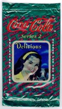 Coca-Cola - Series 2 Trading Card Wrapper (Girl and Dog)