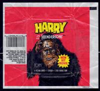 Harry and the Hendersons Wax Trading Card Wrapper
