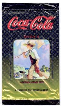 Coca-Cola - Series 4 Trading Card Wrapper (Boy Fishing)