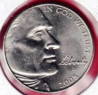 Coin – 2005D (BU) Jefferson Head “Bison” Nickel
