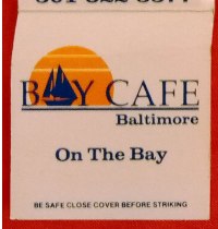 Matchbook – Bay Café (Baltimore, MD)