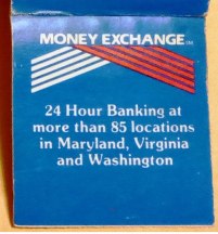 Matchbook – 1st American Bank of Maryland