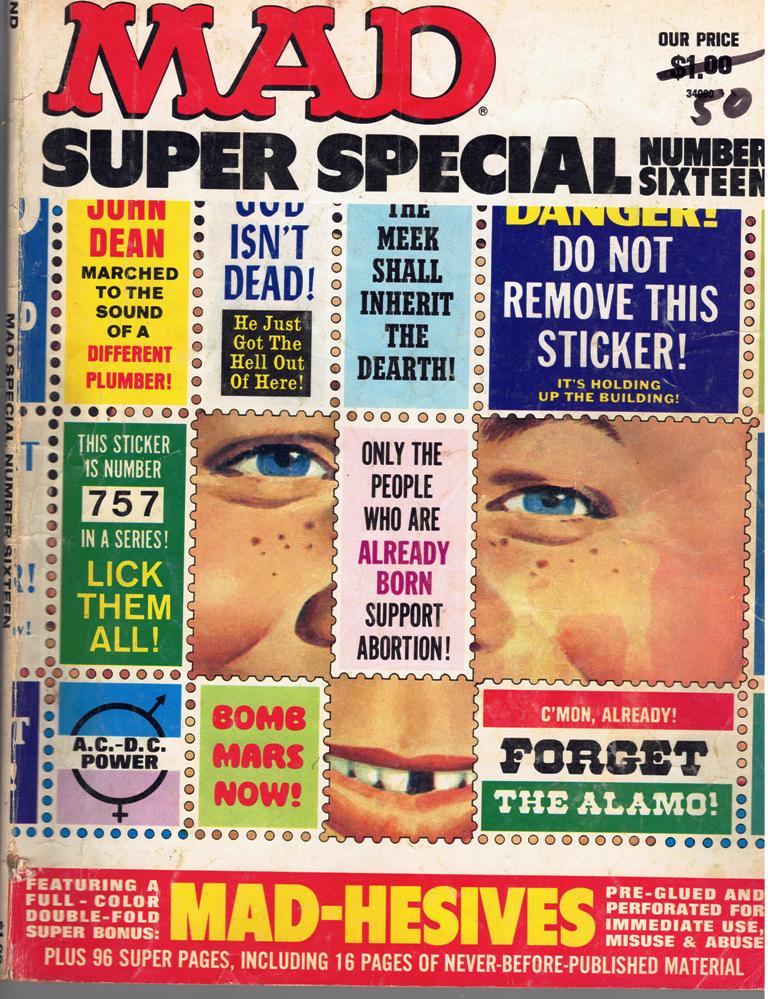 MAD SUPER SPECIAL Magazine #16