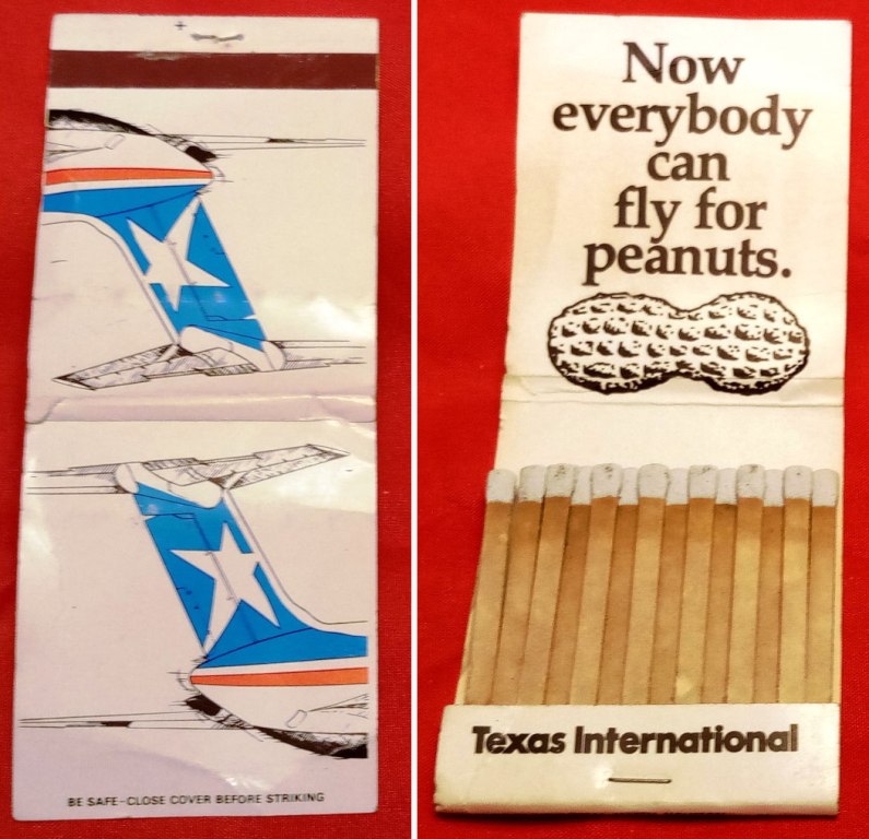 Matchbook - Texas International Airlines Inc (Houston, Texas)