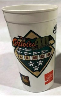 Baltimore Orioles - 1994 - 40th Anniversary 20oz Commemorative Cup
