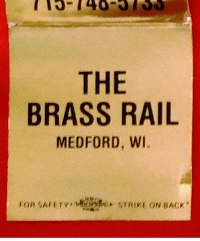 Matchbook – The Brass Rail (Medford, WI)