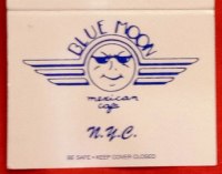 Matchbook – Blue Moon Mexican Cafe (Wycoff, NJ)