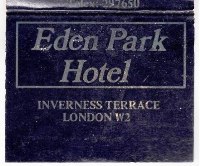 Matchbook - Eden Park Hotel (London, Great Britain)