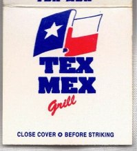 Matchbook – Tex Mex Grill (Maryland & Virginia)