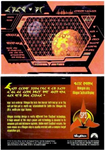 Star Trek - The Next Generation Season 1 - Foil Embossed Card SP3
