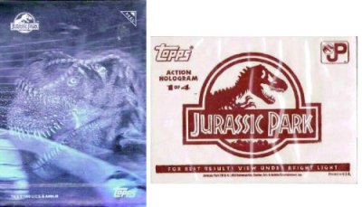 Jurassic Park - Action Hologram (T-Rex) - 1 of 4