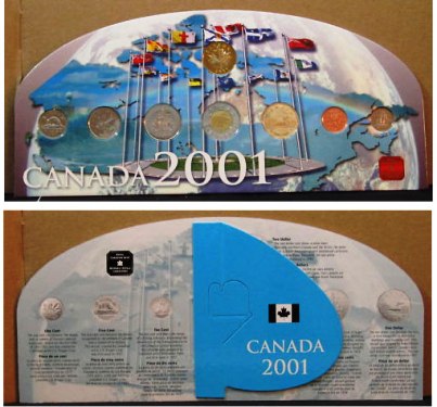 Foreign Coin – 2001 Canada Uncirculated Mint Set