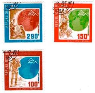 1975 XIII World Norjamb stamps - Mali
