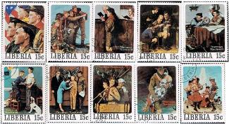 Liberia 15¢ Stamps