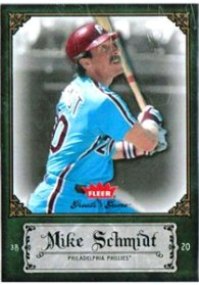 Philadelphia Phillies - Mike Schmidt - Great Games Card