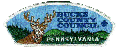 Bucks County Council Cloth Backing - CSP  T-3