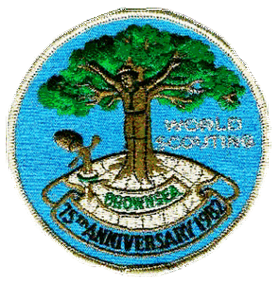 World Scouting 75th Anniversary Patch #1