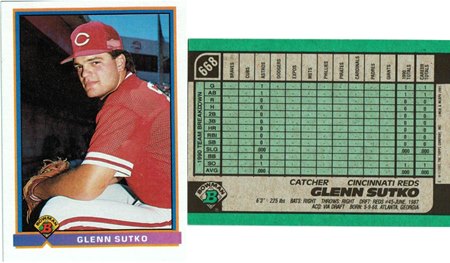 Cincinnati Reds - Glenn Sutko - Rookie Card