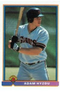 San Francisco Giants - Adam Hyzdu - Rookie Card