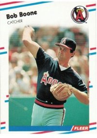 California Angels - Bob Boone (485)