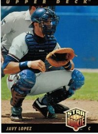 Atlanta Braves - Javy Lopez - Rookie Card