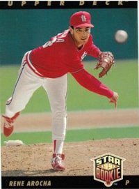 St Louis Cardinals - Rene Arocha - Rookie Card