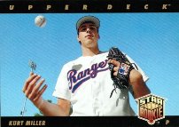 Texas Rangers - Kurt Miller - Rookie Card