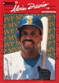 Seattle Mariners - Alvin Davis - Bonus Card