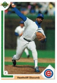 Chicago Cubs - Heathcliff Slocumb - Rookie Card