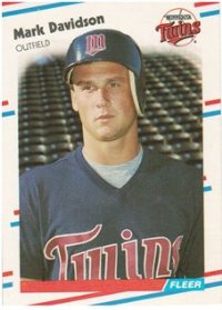 Minnesota Twins - Mark Davidson - #1