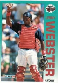 Minnesota Twins - Lenny Webster