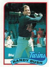 Minnesota Twins - Randy Bush - #1