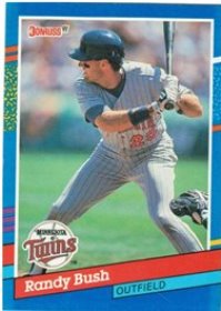 Minnesota Twins - Randy Bush - #2