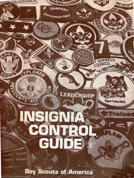 Boy Scout Insignia Control Guide