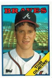 Atlanta Braves - Tom Glavine - Rookie Card