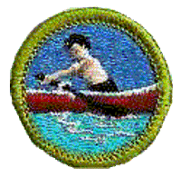 Merit Badge - Rowing (1969 – 1971)