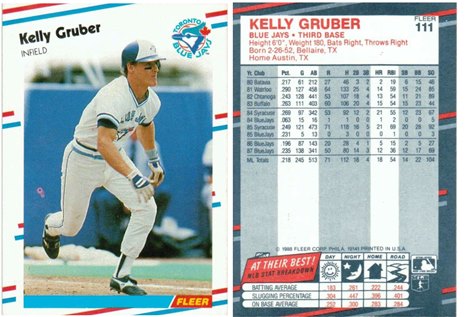 Toronto Blue Jays - Kelly Gruber - #1