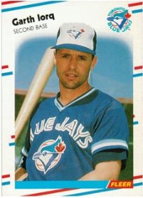 Toronto Blue Jays - Garth Iorg - Error Card