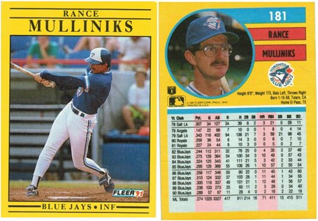 Toronto Blue Jays - Rance Mulliniks  (181)