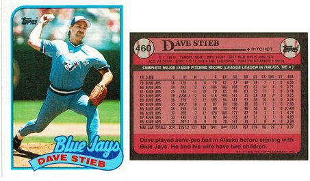 Toronto Blue Jays - Dave Stieb  (450)