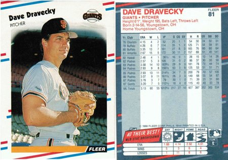San Francisco Giants - Dave Dravecky (81)