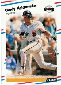 San Francisco Giants - Candy Maldonado (89)