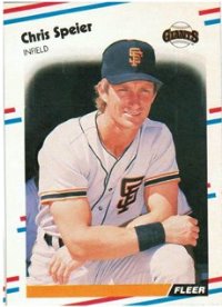 San Francisco Giants - Chris Speier