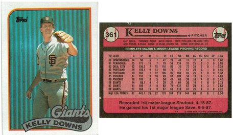 San Francisco Giants - Kelly Downs (361)