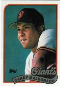 San Francisco Giants - Candy Maldonado (495)