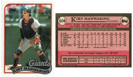 San Francisco Giants - Kirt Manwaring (506)