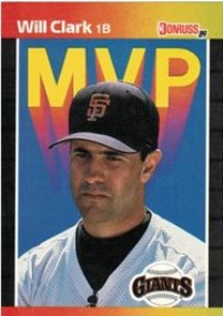 San Francisco Giants - Will Clark - Bonus Card