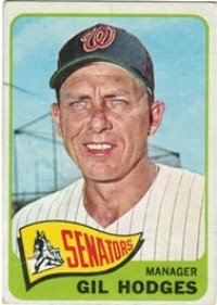 Washington Senators - Gil Hodges - Manager