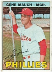 Philadelphia Phillies - Gene Mauch - Manager